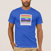Mach dich stolz Regenbogen-Redaktion Pride 2026 T-Shirt (Vorderseite)
