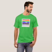 Mach dich stolz Regenbogen-Redaktion Pride 2026 T-Shirt (Vorne ganz)