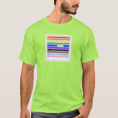 Mach dich stolz Regenbogen-Redaktion Pride 2026 T-Shirt (Vorderseite)