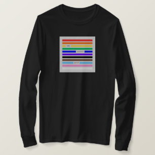 Mach dich stolz Regenbogen-Redaktion Pride 2026 T-Shirt