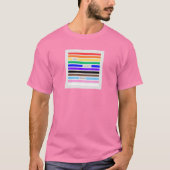 Mach dich stolz Regenbogen-Redaktion Pride 2026 T-Shirt (Vorderseite)