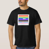 Mach dich stolz Regenbogen-Redaktion Pride 2026 T-Shirt (Vorderseite)