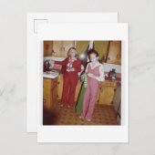 Mach die Geschirr! Postkarte (Vorne/Hinten)