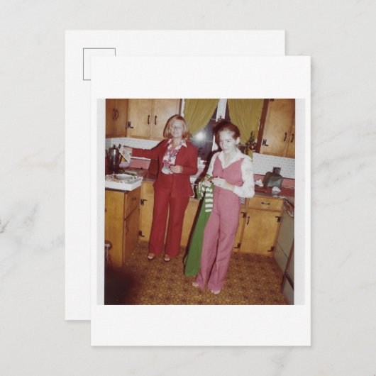 Mach die Geschirr! Postkarte (Vorne/Hinten)