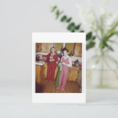 Mach die Geschirr! Postkarte (Stehend Vorderseite)