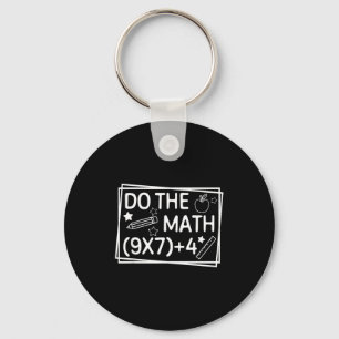 Mach die Mathe 67 Meme Lustig Sechs Sieben Männer  Schlüsselanhänger