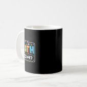 Mach die Mathe 67 Meme Match Lehrer Lustig Kaffeetasse (Vorderseite Links)