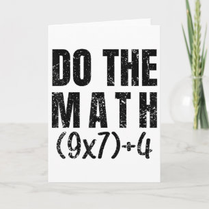 Mach die Mathe-Gleichung Erntedankfest Lehrer 67 S Karte