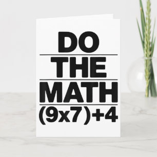 Mach die Mathe-Gleichung Erntedankfest Lehrer 67 S Karte