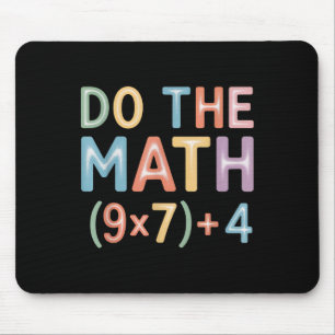 Mach die Mathe-Gleichung Erntedankfest Lehrer 67 S Mousepad