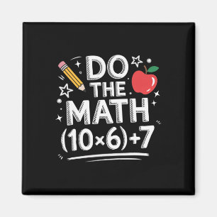 Mach die Mathe-Meme Pemdas Grundschullehrer Lustig Magnet