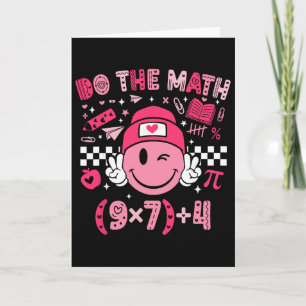 Mach die Mathematik Sechs Sieben 76 Meme Valentins Karte