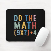 Mach die Rechnung 67 Meme Lustig Sechs Sieben Männ Mousepad (Mit Mouse)