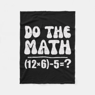 Mach die Rechnung 67 Meme Lustiger Grundschul-Math Fleecedecke