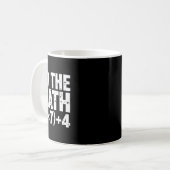 Mach die Rechnung 67 Meme Lustiger Sechs Sieben Le Kaffeetasse (Vorderseite Links)