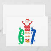 Mach die Rechnung 67 Meme Weihnachten (Vorne/Hinten)