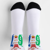 Mach die Rechnung 67 Meme Weihnachten Socken (Oben)