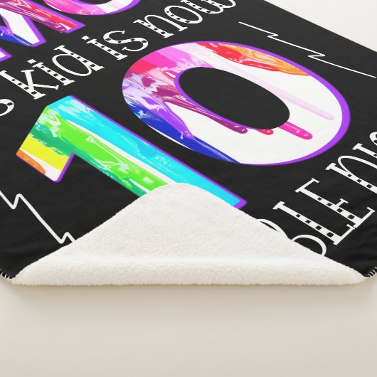 MACH! Dieses Kid ist jetzt 10 zweistellige Paint-T Sherpadecke (3/4)