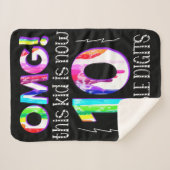 MACH! Dieses Kid ist jetzt 10 zweistellige Paint-T Sherpadecke (Vorderseite (Horizontal))