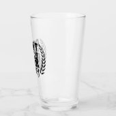 Mach dir kein Bier glücklich Glas (Links)