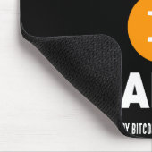 Mach dir keine Sorgen, Bitcoin glücklich Mousepad (Ecke)