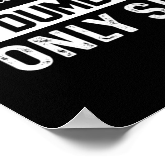 Mach dir keine Sorgen, dass du älter wirst Poster (Ecke)