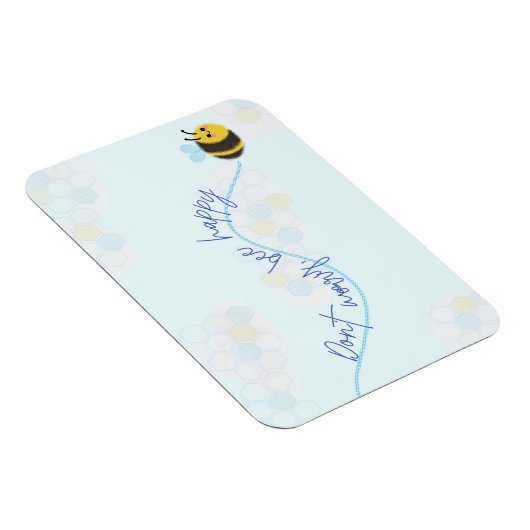 Mach dir keine Sorgen, dass du glücklicher Magnet  (Rechte Seite)