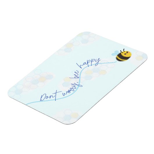 Mach dir keine Sorgen, dass du glücklicher Magnet  (Linke Seite)