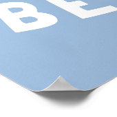 Mach dir keine Sorgen, dass du hoppy bist Poster (Ecke)