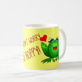 Mach dir keine Sorgen, dass du Niedlich fröhliche  Kaffeetasse (VorderseiteRechts)