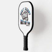 Mach dir keine Sorgen, dass du von Gott Got bist Pickleball Schläger (Links)