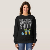 Mach dir keine Sorgen, dass ich beide Impfungen ha Sweatshirt (Vorne ganz)