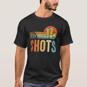 Mach dir keine Sorgen, dass ich beide meine Schuhe T-Shirt