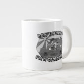 Mach dir keine Sorgen! Ich bin Geologe! Jumbo-Tasse (Vorderseite Rechts)