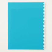 Mach dir keine Sorgen mit rosa Sprinklen Planer (Rückseite)