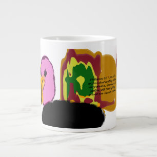 Mach dir keine Sorgen, sagen Sie jesus Jumbo-Tasse