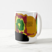 Mach dir keine Sorgen, sagen Sie jesus Kaffeetasse (VorderseiteRechts)
