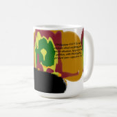 Mach dir keine Sorgen, sagen Sie jesus Kaffeetasse (VorderseiteRechts)
