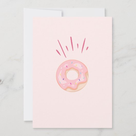 Mach dir keine Sorgen, sei froh, eingeladen zu wer Einladung (Rückseite)