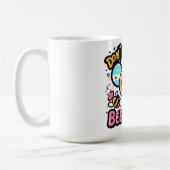 Mach dir keine Sorgen, sei glücklich Kaffeetasse (Links)