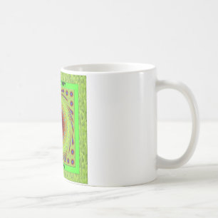 Mach dir keine Sorgen, sei glücklich Kunstprint Kaffeetasse