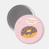 Mach dir keine Sorgen, sei glücklich mit niedliche Magnet (Vorderseite/Rückseite)