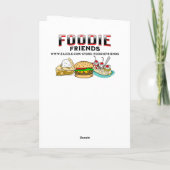 Mach dir keine Sorgen, sei glücklich | Niedlicher  Karte (Rückseite)