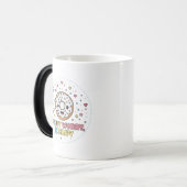 Mach dir keine Sorgen, sei glücklich Verwandlungstasse (Vorderseite Links)