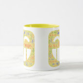 Mach dir keine Sorgen um glückliche Tasse (Zentrum)