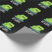 Mach dir keine Sorgen um Hoppy Funny Happy Frog Pu Geschenkpapier (Ecke)
