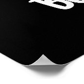 Mach dir keine Sorgen um Hoppy Funny Happy Frog Pu Poster (Ecke)