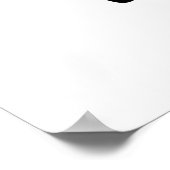 Mach dir keine Sorgen um Hoppy Funny Happy Frog Pu Poster (Ecke)