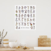 Mach dir keine Sorgen um Hoppy Poster (Küche)