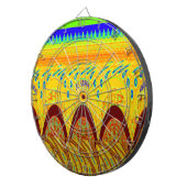 Mach dir keine Sorgen, wenn du glücklich bist beim Dartscheibe (Vorderseite rechts)